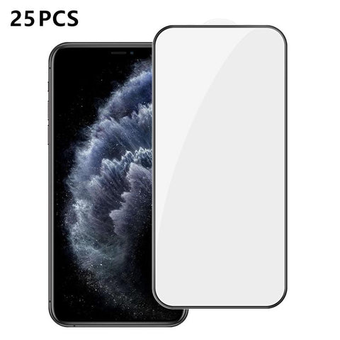 25pcs High-Aluminum Full-Coverage Anti-Fingerprint Screen-Printed HD Tempered Glass Film, For iPhone Duo Outer Screen, For iPhone 18, For iPhone 18 Pro, For iPhone 18 Pro Max, For iPhone 17 Pro Max, For iPhone 17 Pro, For iPhone 17, For iPhone Air     ...