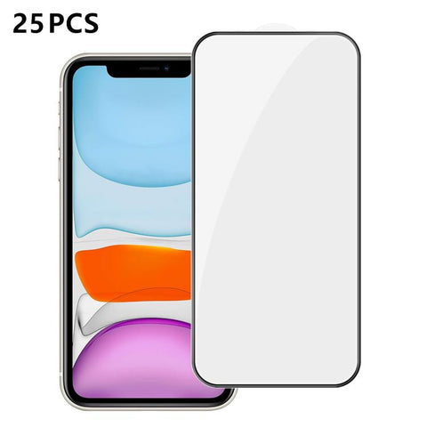 25pcs High-Aluminum Full-Coverage Anti-Fingerprint Screen-Printed HD Tempered Glass Film, For iPhone Duo Outer Screen, For iPhone 18, For iPhone 18 Pro, For iPhone 18 Pro Max, For iPhone 17 Pro Max, For iPhone 17 Pro, For iPhone 17, For iPhone Air     ...
