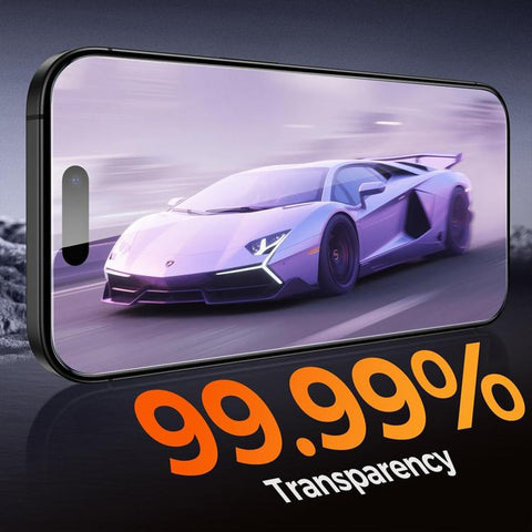 25pcs High-Aluminum Full-Coverage Anti-Fingerprint Screen-Printed HD Tempered Glass Film, For iPhone Duo Outer Screen, For iPhone 18, For iPhone 18 Pro, For iPhone 18 Pro Max, For iPhone 17 Pro Max, For iPhone 17 Pro, For iPhone 17, For iPhone Air     ...