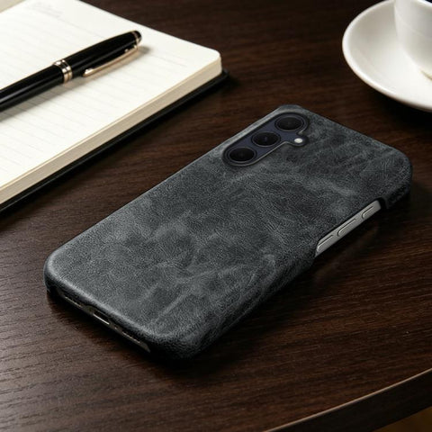 Retro-skin Magnetic Vegan Leather Back Phone Case, For Galaxy A35 5G, For Galaxy A25 5G Global, For Galaxy A33 5G