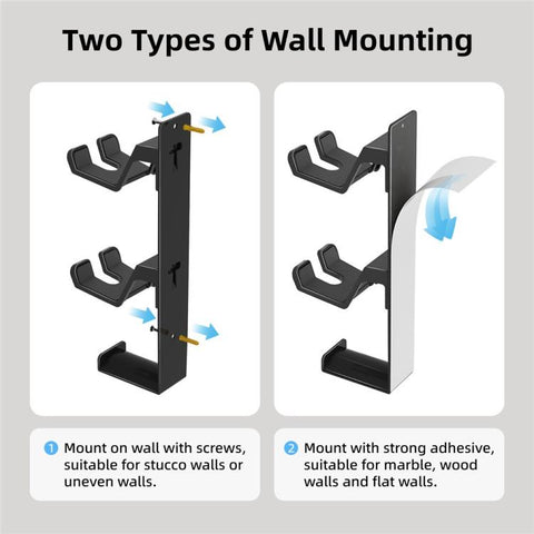 For PS4 / PS5 / XBOX Game Controller Headphone Wall Mount Stand