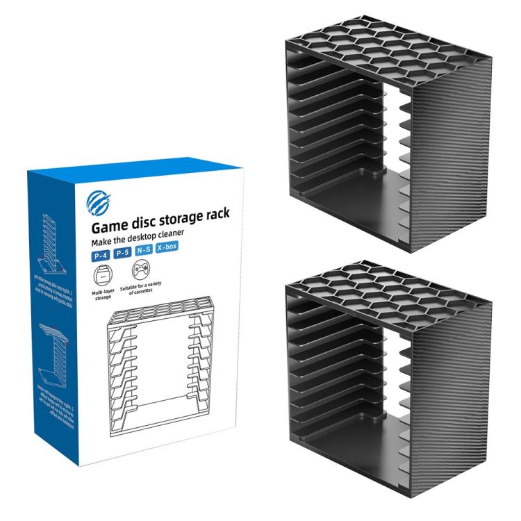 For Nintendo Switch / PS5 / PS4 / XBOX 2pcs Game Disc Storage Tower DIY Modular