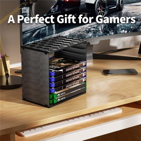 For Nintendo Switch / PS5 / PS4 / XBOX 2pcs Game Disc Storage Tower DIY Modular