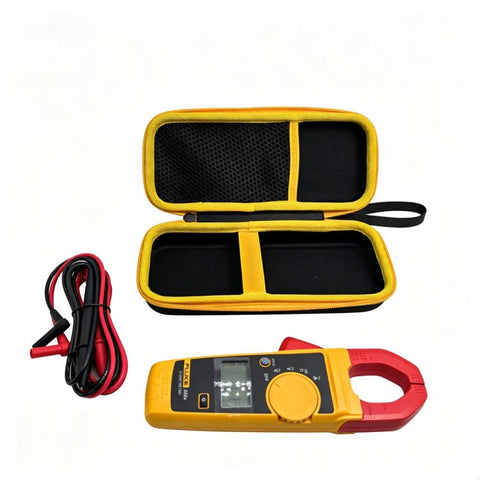 For Fluke 323 / 324 / 325 / 302 / 303 / 305 Clamp Meter Portable Hard Carrying Case Storage Bag