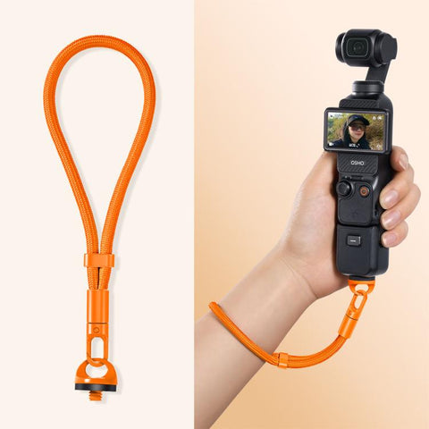 Anti-Loss Self-Locking Adjustable Camera Wrist Lanyard, For DJI Osmo Pocket 4 / 3