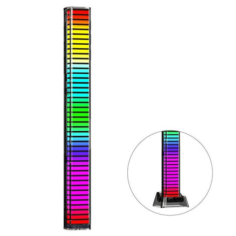 L029 Rechargeable 4D RGB Bluetooth Music Rhythm Light Sound Pickup LED Strip with APP Control, L029