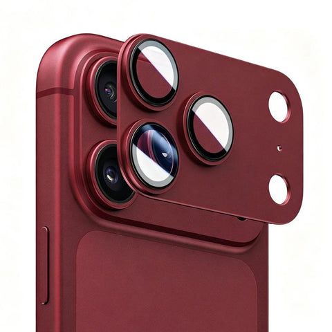 Kalebol Imitation Step-Style AR+AF Anti-Reflection Coating One-Piece Metal Lens Film, For iPhone 18 Pro, For iPhone 18 Pro Max