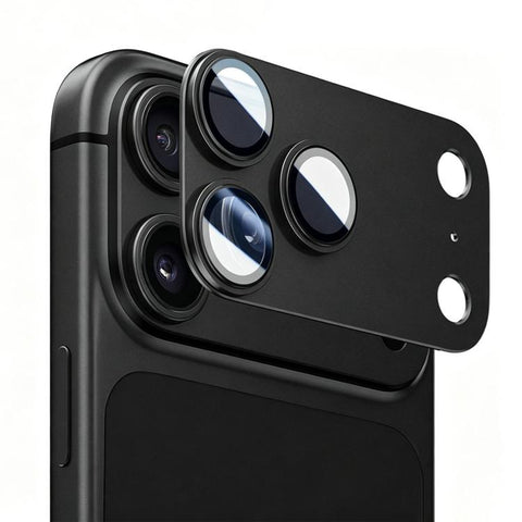 Kalebol Imitation Step-Style AR+AF Anti-Reflection Coating One-Piece Metal Lens Film, For iPhone 18 Pro, For iPhone 18 Pro Max