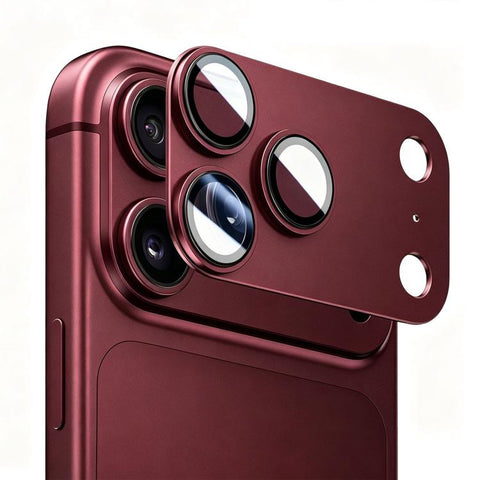 Kalebol Imitation Step-Style AR+AF Anti-Reflection Coating One-Piece Metal Lens Film, For iPhone 18 Pro, For iPhone 18 Pro Max
