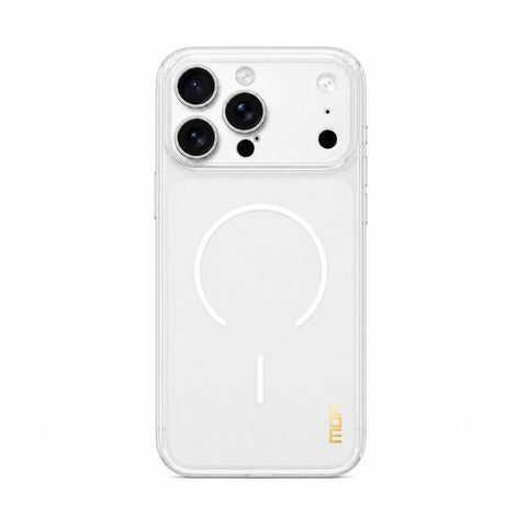 MOFI Minimal Series Frosted Semi-Transparen TPU Phone Case with Lens Film, For iPhone 16 Pro, For iPhone 16, For iPhone 15 Pro Max, For iPhone 15 Pro, For iPhone 15, For iPhone 16e / 17e
