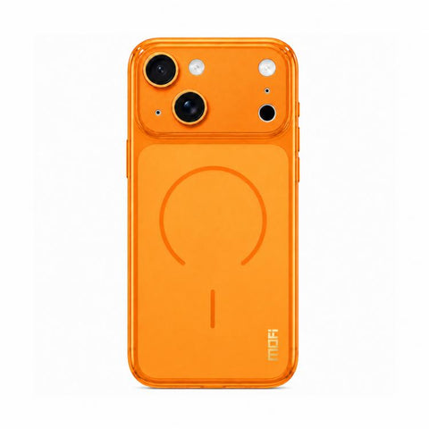 MOFI Minimal Series Frosted Semi-Transparen TPU Phone Case with Lens Film, For iPhone 16 Pro, For iPhone 16, For iPhone 15 Pro Max, For iPhone 15 Pro, For iPhone 15, For iPhone 16e / 17e