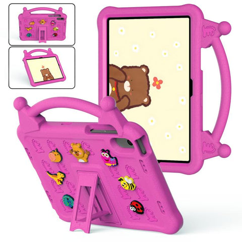Animal Paradise Handle EVA Tablet Case with Holder, For Galaxy Tab A8 10.5 X200, For Galaxy Tab A11+ / A9+, For Galaxy Tab A11 / A9, For Galaxy Tab S11 / S10 / S8 / S7, For Galaxy Tab S6 Lite / S5e