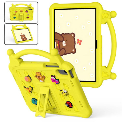 Animal Paradise Handle EVA Tablet Case with Holder, For Galaxy Tab A8 10.5 X200, For Galaxy Tab A11+ / A9+, For Galaxy Tab A11 / A9, For Galaxy Tab S11 / S10 / S8 / S7, For Galaxy Tab S6 Lite / S5e