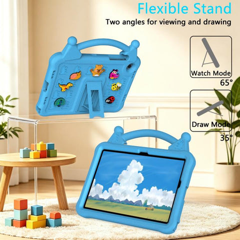 Animal Paradise Handle EVA Tablet Case with Holder, For Galaxy Tab A8 10.5 X200, For Galaxy Tab A11+ / A9+, For Galaxy Tab A11 / A9, For Galaxy Tab S11 / S10 / S8 / S7, For Galaxy Tab S6 Lite / S5e