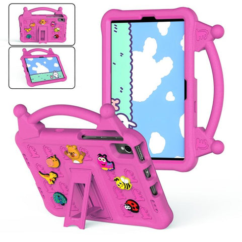 Animal Paradise Handle EVA Tablet Case with Holder, For Galaxy Tab A8 10.5 X200, For Galaxy Tab A11+ / A9+, For Galaxy Tab A11 / A9, For Galaxy Tab S11 / S10 / S8 / S7, For Galaxy Tab S6 Lite / S5e