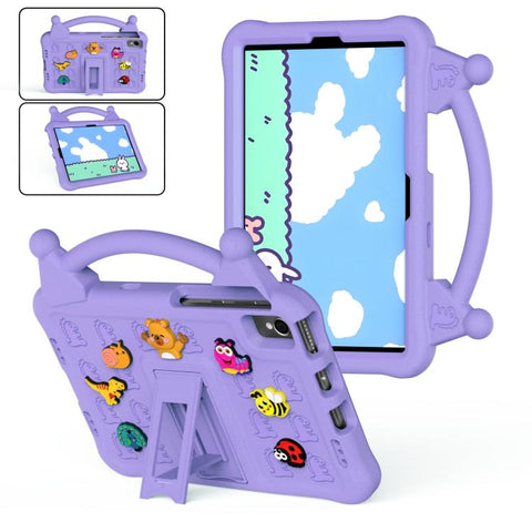 Animal Paradise Handle EVA Tablet Case with Holder, For Galaxy Tab A8 10.5 X200, For Galaxy Tab A11+ / A9+, For Galaxy Tab A11 / A9, For Galaxy Tab S11 / S10 / S8 / S7, For Galaxy Tab S6 Lite / S5e