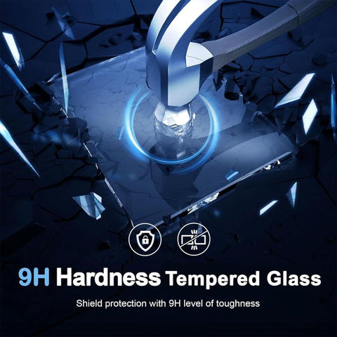 8 inch Screen Rear Seat Anti-Fingerprint HD Curved-Edge Tempered Glass Film, For Tesla Model Y Refresh 2025, For Tesla Model 3 Refresh, For Tesla Model 3 / Y