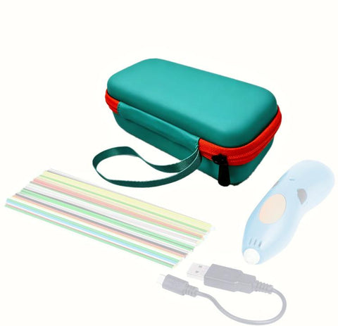For 3Doodler Start+ Essentials 2024 / 2023 3D Printing Pen Portable Hard Storage Bag, For 3Doodler Start+ Essentials 2024 / 2023 (Teal)