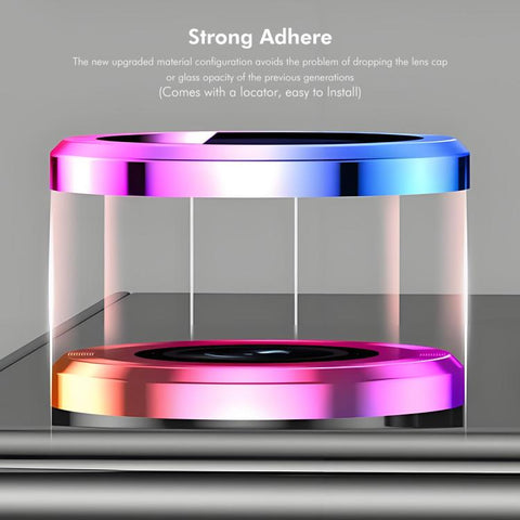 ENKAY 9H Rear Lens Aluminium Alloy Tempered Glass Film, For iPhone 18 Pro / 18 Pro Max