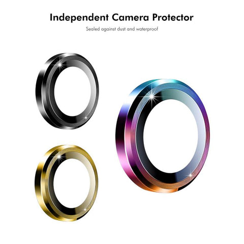 ENKAY 9H Rear Lens Aluminium Alloy Tempered Glass Film, For iPhone 18 Pro / 18 Pro Max