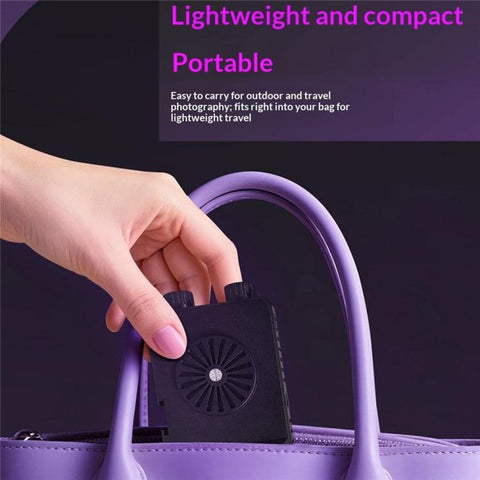 MJ-15 For Live Streaming Photography Portable RGB LED Fill Light with Dual Knob, MJ-15