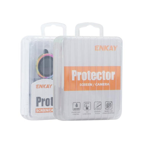 ENKAY AR Anti-reflection Individual Diamond Ring Camera Lens Glass Full Film, For iPhone 18 Pro / 18 Pro Max