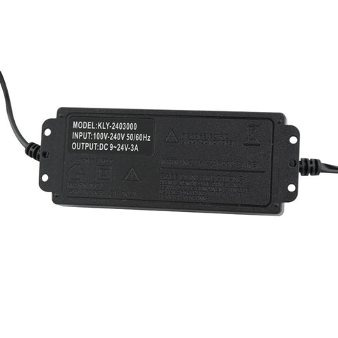 AC To DC Adjustable Voltage Power Adapter Universal Power Supply Display Screen Power Switching Charger, US 3-12-5A, EU 3-12-5A, US 3-24V-2A, EU 3-24V-2A, US 9-24V-3A, EU 9-24V-3A