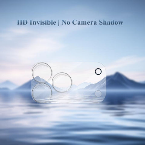 2Pcs/Set LeReach TF Series 3D Full Coverage Version HD Wear-Resistant Camera Lens Glass Film, For iPhone 18 Pro, For iPhone 18 Pro Max