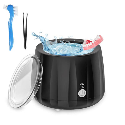 Ultrasonic Cleaning Machine 220ml Portable Ultrasonic Cleaner for Dentures, Glasses, Jewelry Cleaner, EU Plug, US Plug, UK Plug