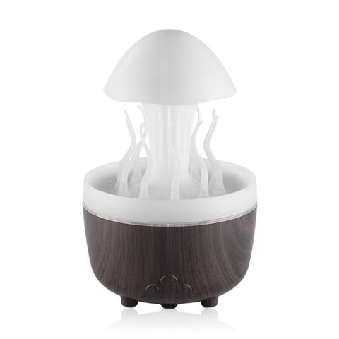 300ml Mushroom Jellyfish Aroma Diffuser Colorful Raindrop Humidifier, US Plug, UK Plug, EU Plug, AU Plug