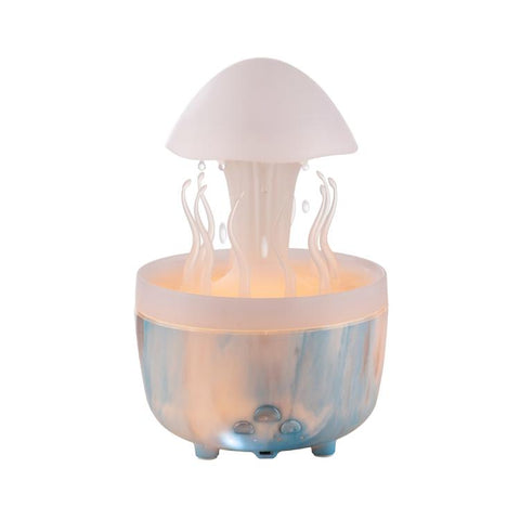 300ml Mushroom Jellyfish Aroma Diffuser Colorful Raindrop Humidifier, US Plug, UK Plug, EU Plug, AU Plug