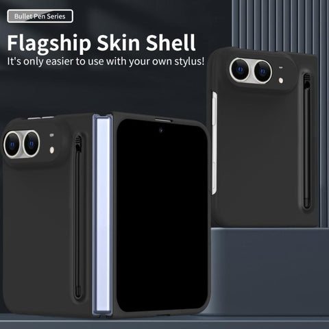 Skinfeel Shockproof Phone Case, No Pen, For iPhone Duo