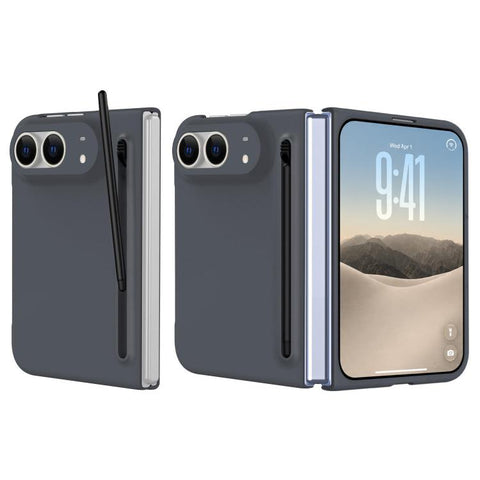 Skinfeel Shockproof Phone Case, No Pen, For iPhone Duo