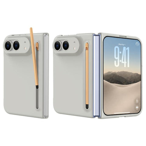 Skinfeel Shockproof Phone Case, No Pen, For iPhone Duo