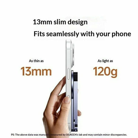 UGREEN LP962 75509 Portable Magnetic Phone Selfie Stick Tripod with 1/4 Thread Hole