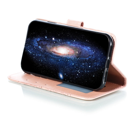 Mandala Embossing Pattern Horizontal Flip Leather Case for iPhone XIR（2019）, with Holder & Card Slots & Wallet & Photo Frame & Lanyard, For iPhone 11