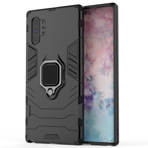 PC + TPU Shockproof Protective Case with Magnetic Ring Holder for Samsung Galaxy Note10Pro, For Galaxy Note10 Pro