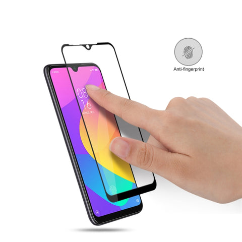 mocolo 0.33mm 9H 2.5D Full Glue Tempered Glass Film for Xiaomi Mi CC9e, For Xiaomi Mi CC9e(1pc)
