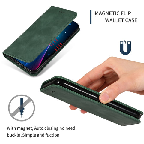 Retro Skin Feel Business Magnetic Horizontal Flip Leather Case for Galaxy Note 10, For Galaxy Note 10