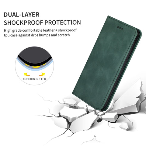 Retro Skin Feel Business Magnetic Horizontal Flip Leather Case for Galaxy Note 10, For Galaxy Note 10