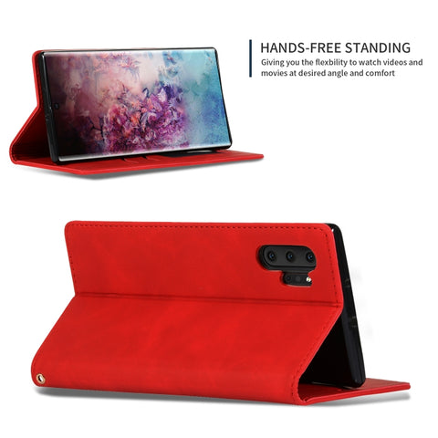 Retro Skin Feel Business Magnetic Horizontal Flip Leather Case for Galaxy Note 10 Pro, For Galaxy Note 10 Pro