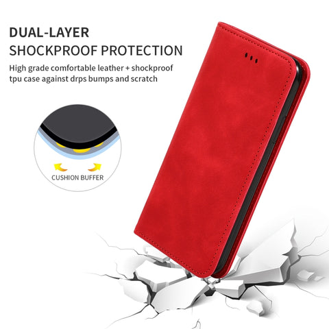 Retro Skin Feel Business Magnetic Horizontal Flip Leather Case for Galaxy Note 10 Pro, For Galaxy Note 10 Pro