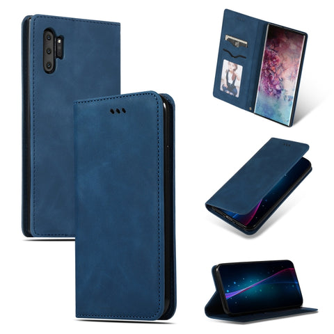 Retro Skin Feel Business Magnetic Horizontal Flip Leather Case for Galaxy Note 10 Pro, For Galaxy Note 10 Pro