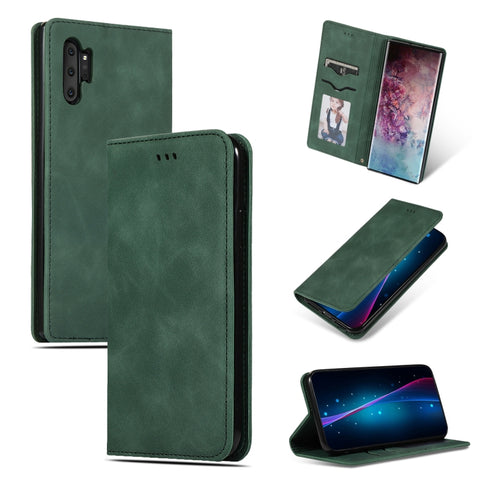 Retro Skin Feel Business Magnetic Horizontal Flip Leather Case for Galaxy Note 10 Pro, For Galaxy Note 10 Pro