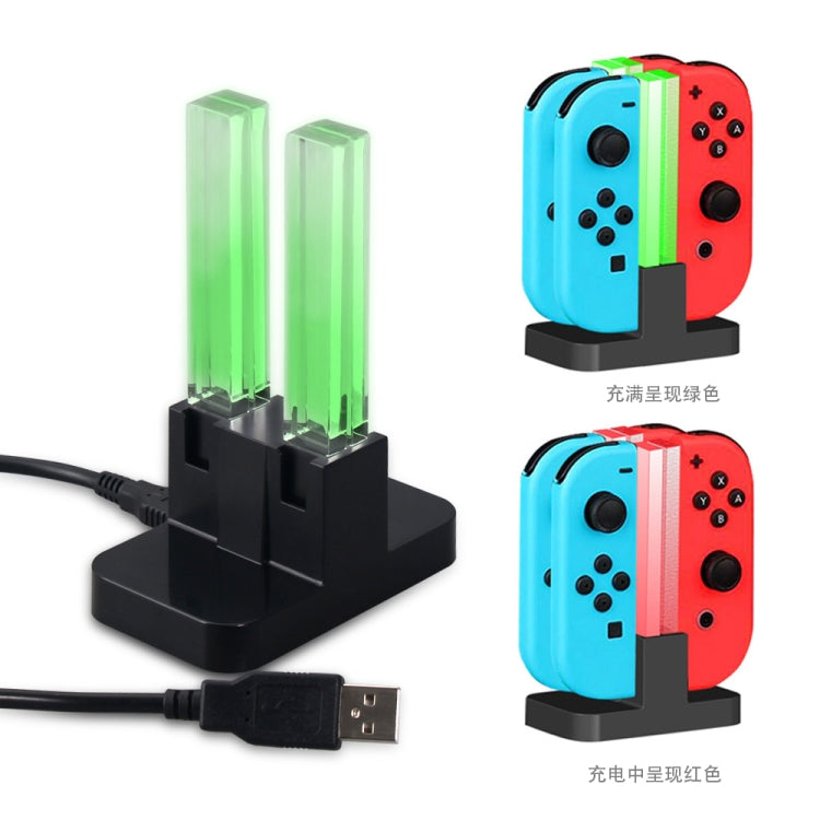 DOBE TNS-875 Charger Dock Charging Station Stand For Nintendo Switch Joy-Con, TNS-875