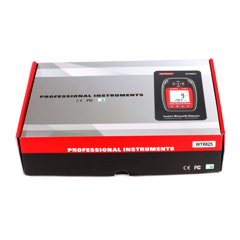 WINTACT WT8825 Carbon Monoxide Detector Independent CO Gas Sensor Warning-up High Sensitive Poisoning Alarm Detector, WT8825