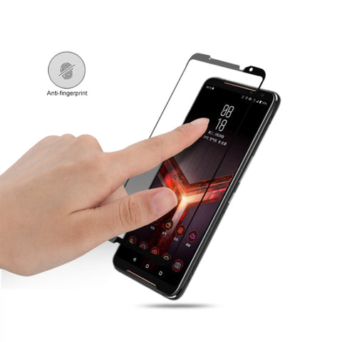 mocolo 0.33mm 9H 2.5D Silk Print Tempered Glass Film for Asus ROG Phone II, For Asus ROG Phone II