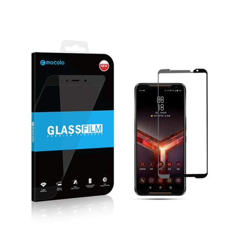 mocolo 0.33mm 9H 2.5D Silk Print Tempered Glass Film for Asus ROG Phone II, For Asus ROG Phone II