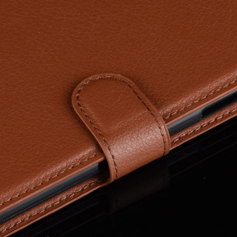 For Galaxy A10s  Litchi Texture Horizontal Flip Leather Case , with Wallet & Holder & Card Slots, For Galaxy A10s