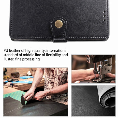 For Galaxy A10S Retro Solid Color Leather Buckle Phone Case with Lanyard & Photo Frame & Card Slot & Wallet & Stand Function, For Galaxy A10S